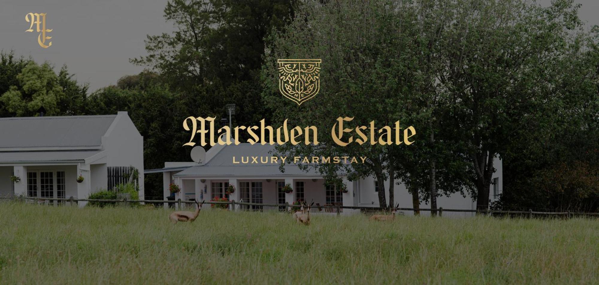 Marshden Estate Bed & Breakfast Stellenbosch Bagian luar foto